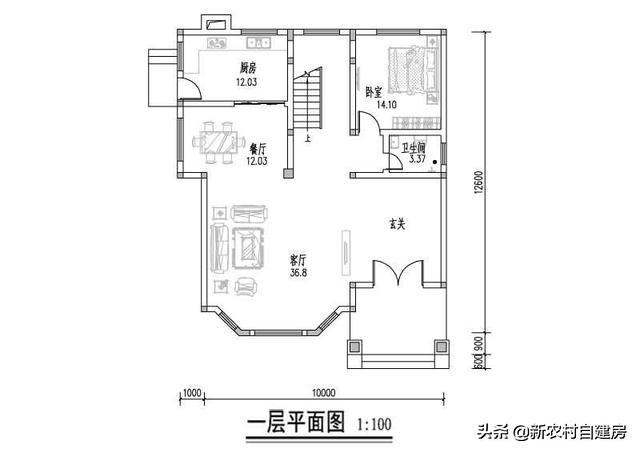 這樣的二層別墅設(shè)計(jì)圖，外觀大氣不談，主要是舒適！