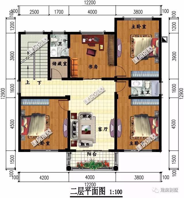 兩款中式風格自建房設計圖，復古的格調，有返璞歸真的味道，給人很不一般的感覺。