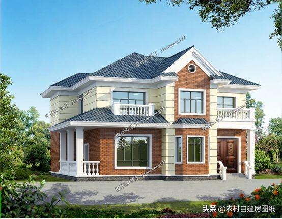 分享12款歐式二層別墅設計圖，希望大家能夠找到自己鐘情的別墅