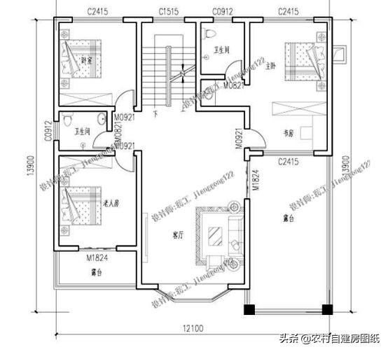 分享12款歐式二層別墅設計圖，希望大家能夠找到自己鐘情的別墅