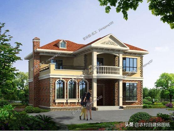 分享12款歐式二層別墅設計圖，希望大家能夠找到自己鐘情的別墅