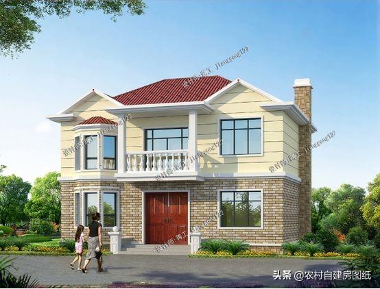 分享12款歐式二層別墅設計圖，希望大家能夠找到自己鐘情的別墅