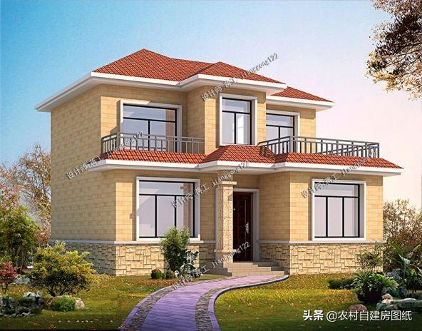 分享12款歐式二層別墅設計圖，希望大家能夠找到自己鐘情的別墅