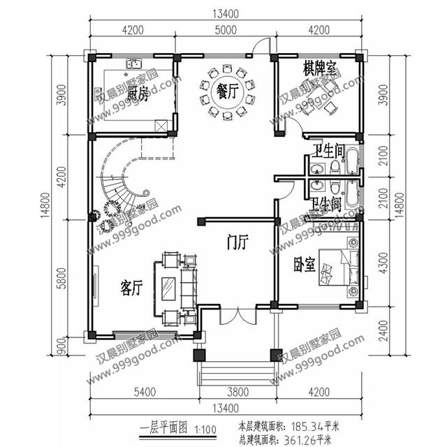 這8棟農村二層別墅設計圖，絲毫不會浪費宅基地