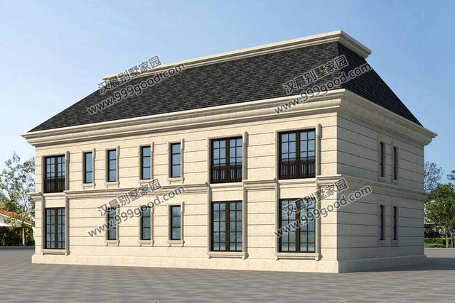 這8棟農村二層別墅設計圖，絲毫不會浪費宅基地