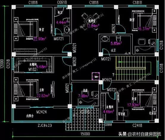8套經典大氣二層別墅設計效果圖，美觀實用，50年都不過時