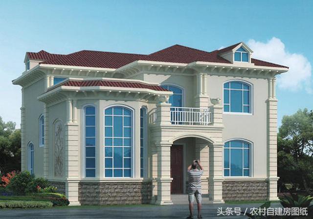 16款二層農村別墅設計圖紙，給大家建房參考，選出自己最喜歡的小別墅
