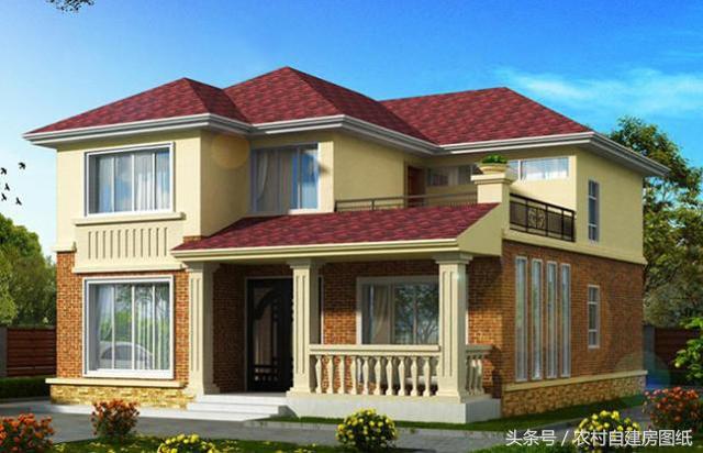 16款二層農村別墅設計圖紙，給大家建房參考，選出自己最喜歡的小別墅