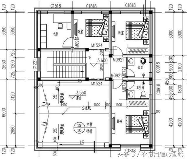 16款二層農村別墅設計圖紙，給大家建房參考，選出自己最喜歡的小別墅