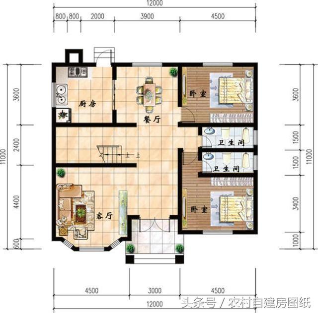 16款二層農村別墅設計圖紙，給大家建房參考，選出自己最喜歡的小別墅