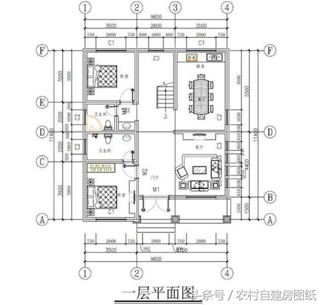 16款二層農村別墅設計圖紙，給大家建房參考，選出自己最喜歡的小別墅