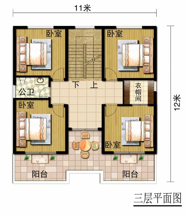 最受歡迎的四套自建中式別墅設計圖，怪不得那么多人建，心動了