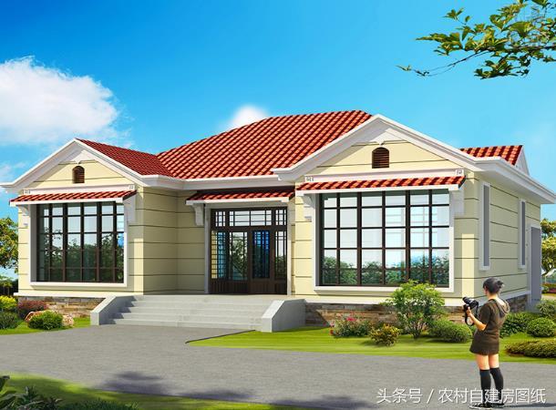 12款一層農(nóng)村別墅設(shè)計(jì)圖，美觀大方，建出來(lái)比樓房還要漂亮。