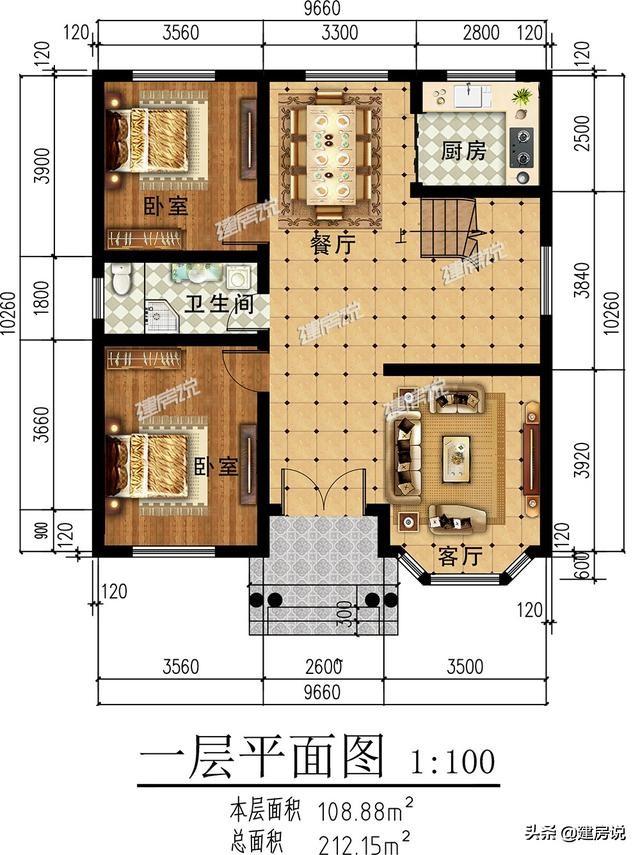 4套造價20萬的別墅設計圖，任你挑選！花小錢蓋好房，圖紙難求快收藏好了。