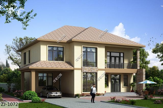 蓋房子有兩點要求，一是造價要低，二是房子一定要實用，這款別墅設(shè)計圖送給你