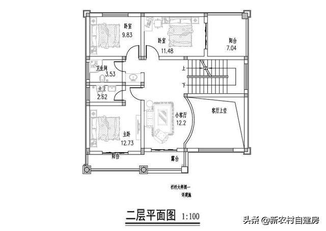 小面寬別墅設計圖，三層歐式自建房，外觀簡約大氣、是農村建房不錯的選擇，讓我們一起來看一下吧！