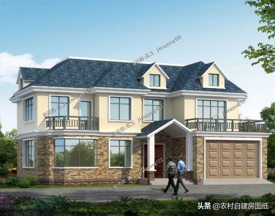 12款歐式二層別墅設計圖，任你選 造價20萬起 最貴不到50萬。今天推薦12款歐式戶型給大家，希望大家能夠找到自己鐘情的