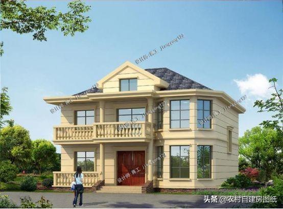 12款歐式二層別墅設計圖，任你選 造價20萬起 最貴不到50萬。今天推薦12款歐式戶型給大家，希望大家能夠找到自己鐘情的