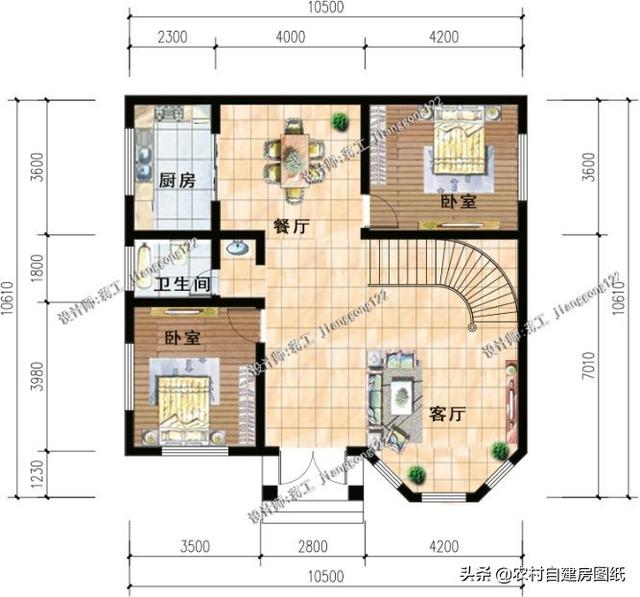 12款歐式二層別墅設計圖，任你選 造價20萬起 最貴不到50萬。今天推薦12款歐式戶型給大家，希望大家能夠找到自己鐘情的