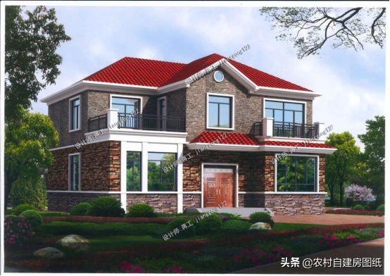 12款歐式二層別墅設計圖，任你選 造價20萬起 最貴不到50萬。今天推薦12款歐式戶型給大家，希望大家能夠找到自己鐘情的