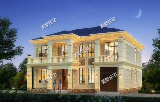 8款二層別墅設計圖，任你選，款款實用經典！戶型方正簡約大氣的別墅，經典又耐看，裝飾不多又易于建造。