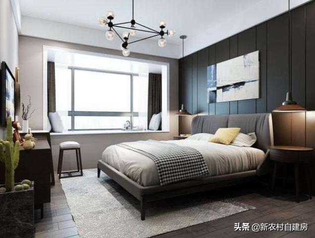 簡(jiǎn)歐式風(fēng)別墅設(shè)計(jì)圖，外觀簡(jiǎn)約大氣，非常溫馨，是農(nóng)村建房的典范