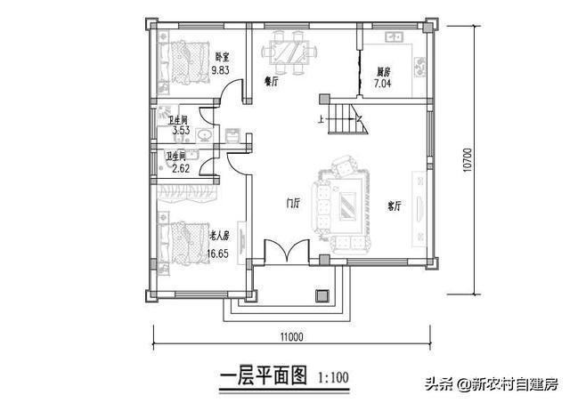 農(nóng)村三層歐式自建房設(shè)計(jì)圖，外觀簡(jiǎn)約大氣、是農(nóng)村建房不錯(cuò)的選擇！