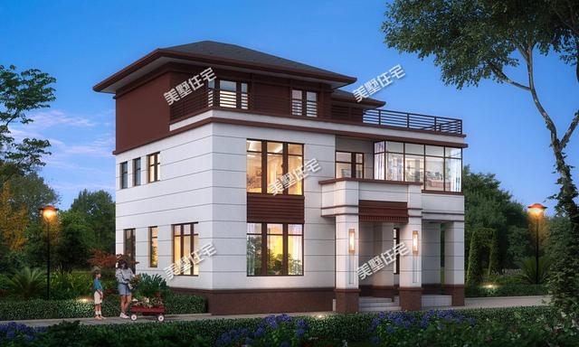 8款二層別墅設計圖，款款實用經典！戶型方正簡約大氣的別墅，經典又耐看，裝飾不多又易于建造，這樣的別墅戶型不管在南方還是北