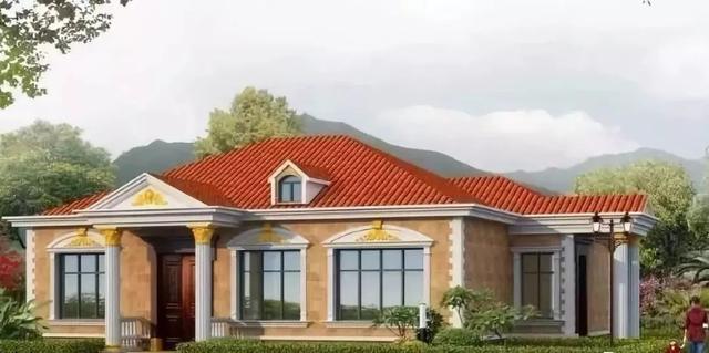 這幾款別墅設計圖，建給父母做養老房正合適