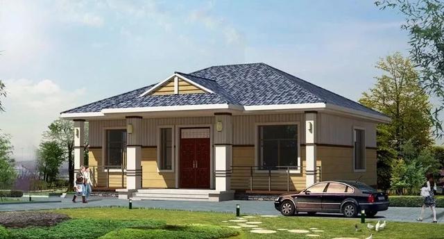 這幾款別墅設計圖，建給父母做養老房正合適