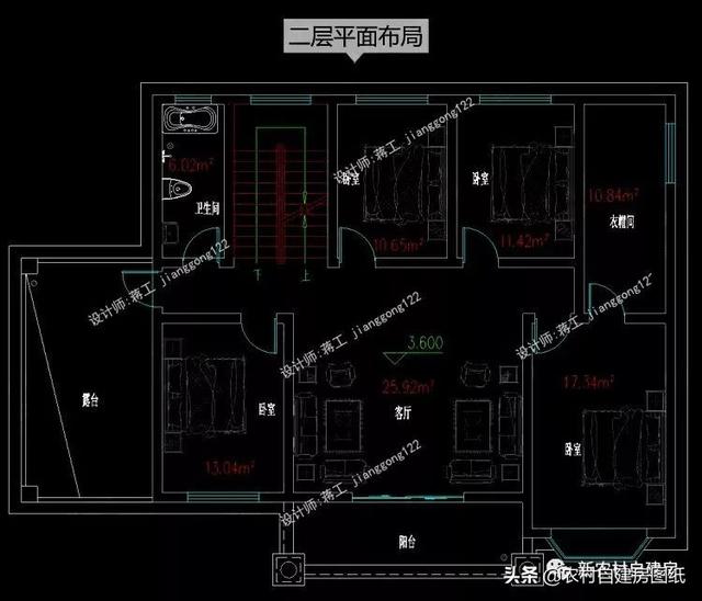 4款帶車庫的二層別墅設計圖，在農(nóng)村建房戶型中，建的最多的還是經(jīng)濟實用的二層別墅，面積不需要太大，功能要齊全，堂屋、車庫、