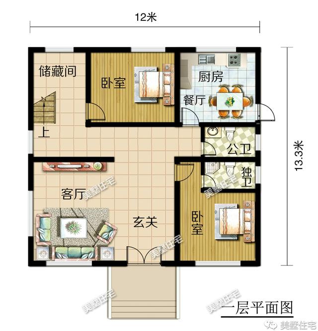 最受歡迎的三層別墅設(shè)計圖，老鄉(xiāng)借錢也搶著蓋，聰明的人已把圖紙收藏好了。