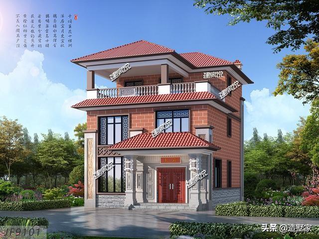 5套小面積農村別墅設計圖，在老家建房不需要多大氣，建個小面積的，造價不高，也經濟適用！