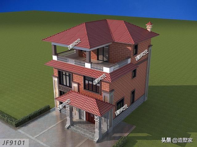 5套小面積農村別墅設計圖，在老家建房不需要多大氣，建個小面積的，造價不高，也經濟適用！