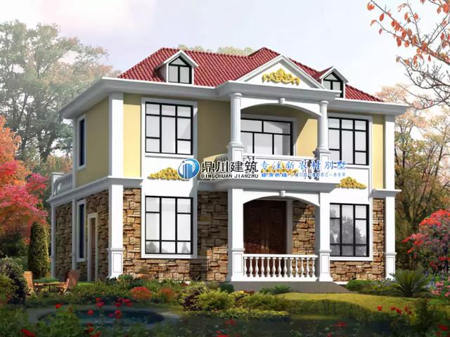 19款農村別墅設計圖，掏空積蓄也要建，享受美好生活，從擁有一棟漂亮別墅開始。