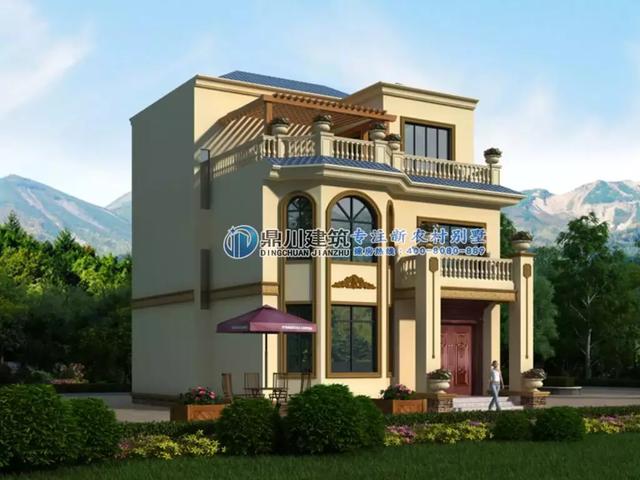 19款農村別墅設計圖，掏空積蓄也要建，享受美好生活，從擁有一棟漂亮別墅開始。