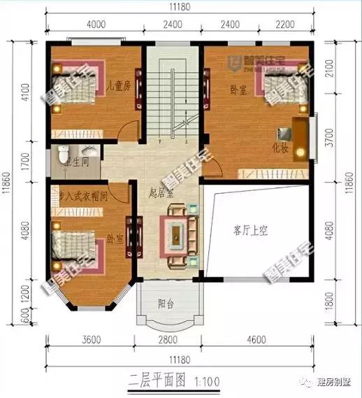 分享兩棟開間11米多的三層自建房設(shè)計圖，建造屬于自己的城堡吧