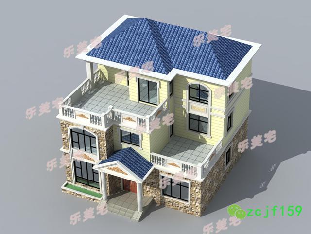 推薦2款三層簡約別墅給大家，希望大家找到合適的戶型。