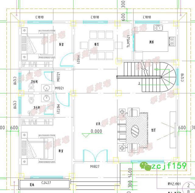 推薦2款三層簡約別墅給大家，希望大家找到合適的戶型。