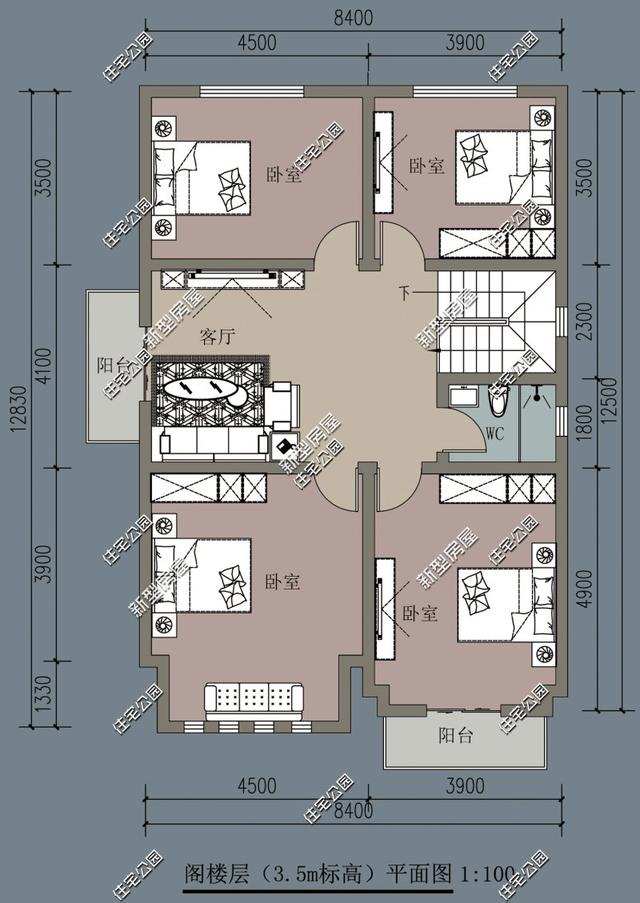 9套適合農村自建房設計圖，都是15萬、20萬左右就可以建好的農村戶型