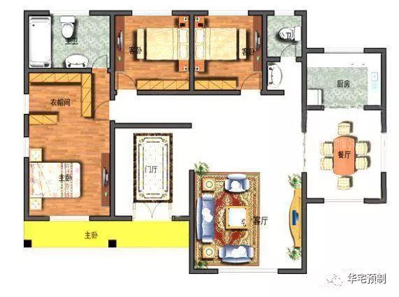 推薦兩款別致的一層自建房設計圖，每套的造價都不超20萬，效果很驚艷