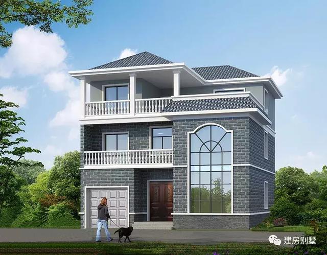 兩棟面寬11米多的農村自建房設計圖，戶型足夠好，大家才能爭相要建