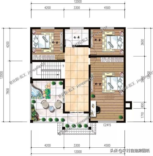 10款帶煙囪的農村別墅設計圖，讓你感受山村生活的美妙
