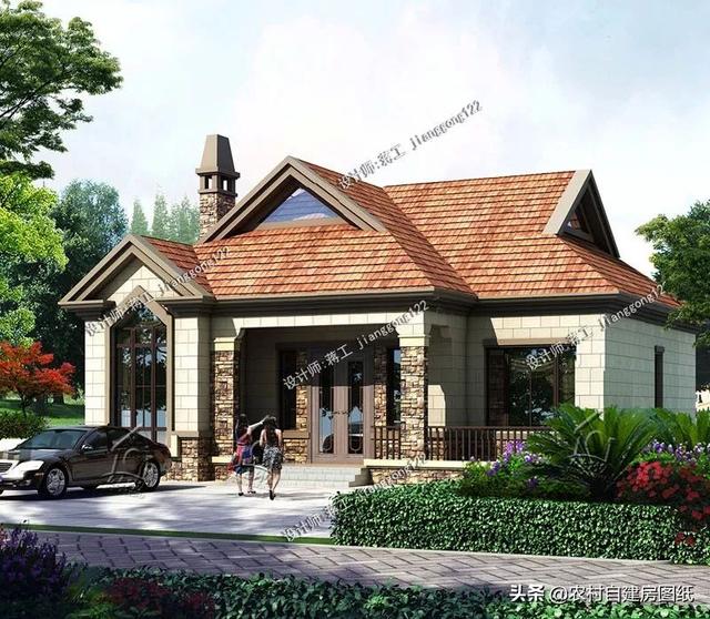 10款帶煙囪的農村別墅設計圖，讓你感受山村生活的美妙