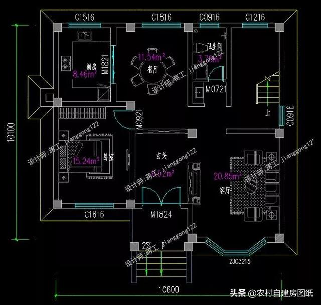 10款帶煙囪的農村別墅設計圖，讓你感受山村生活的美妙