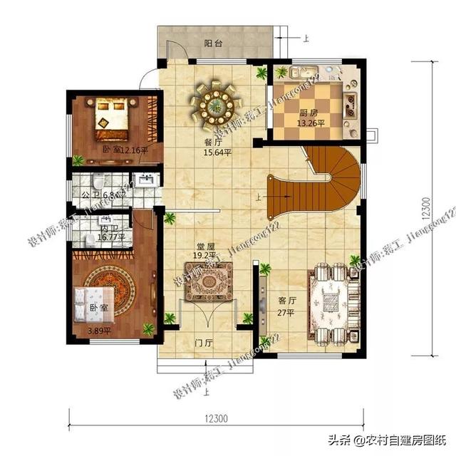 10款帶煙囪的農村別墅設計圖，讓你感受山村生活的美妙