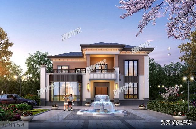 分享4款帶堂屋與車庫的別墅圖紙，這才是最適合農村的好戶型