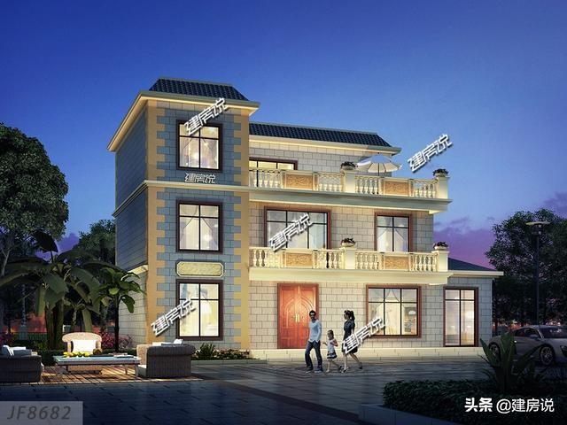 分享4款帶堂屋與車庫的別墅圖紙，這才是最適合農村的好戶型