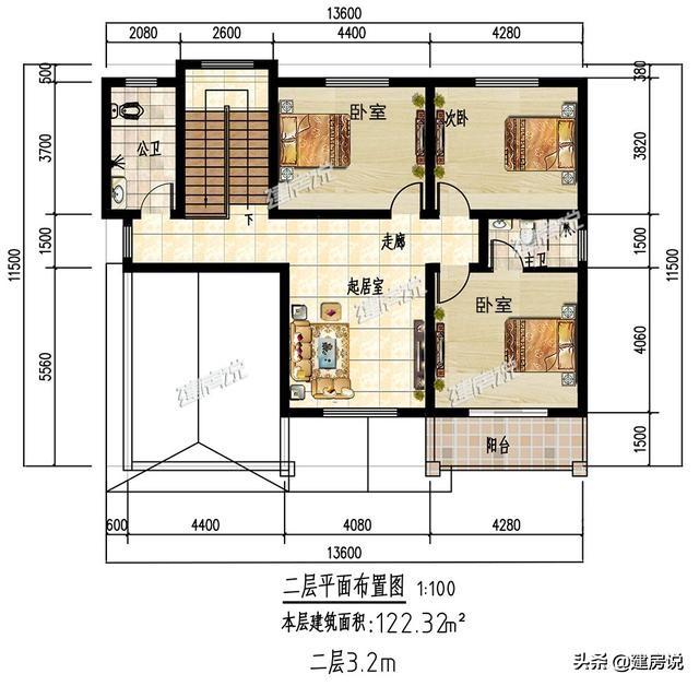 分享4款帶堂屋與車庫的別墅圖紙，這才是最適合農村的好戶型