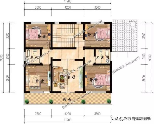 3款農(nóng)村別墅設(shè)計(jì)圖，都帶有柴火灶的設(shè)計(jì)，二款二層經(jīng)濟(jì)實(shí)用型，一款三層時(shí)尚大氣型。二層和三層怎么選，建幾層最劃算？